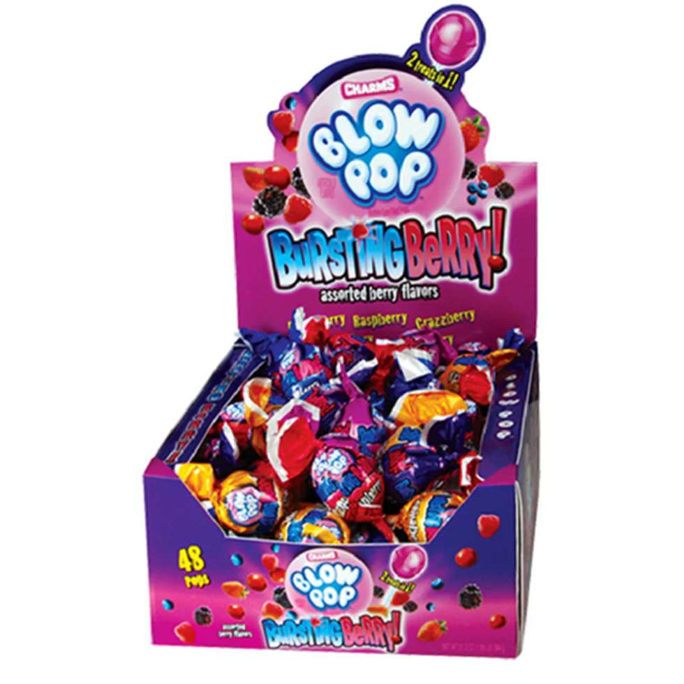 Charms Blow Pops - Bursting Berry 18g