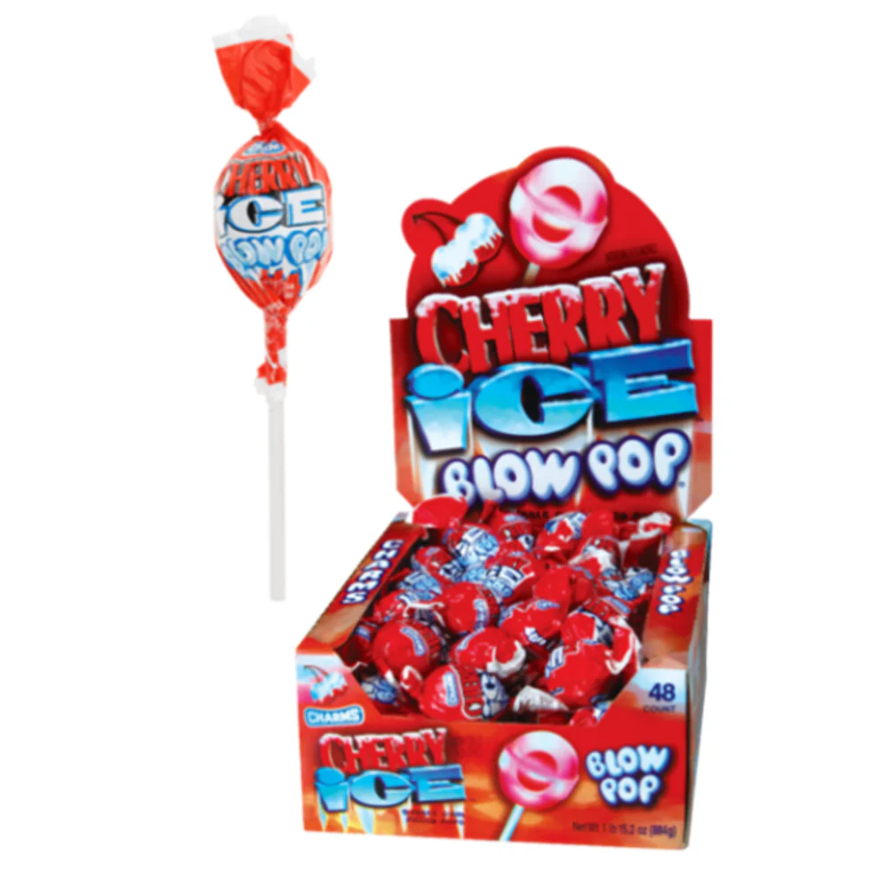 Charms Blow Pops - Cherry Ice 18g