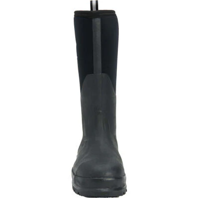 Muck Boot Men's Chore Classic Tall Steel Toe Boots CSA - Black - Image 3