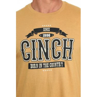 Cinch Men's Graphic T-Shirt - Gold - Image 3