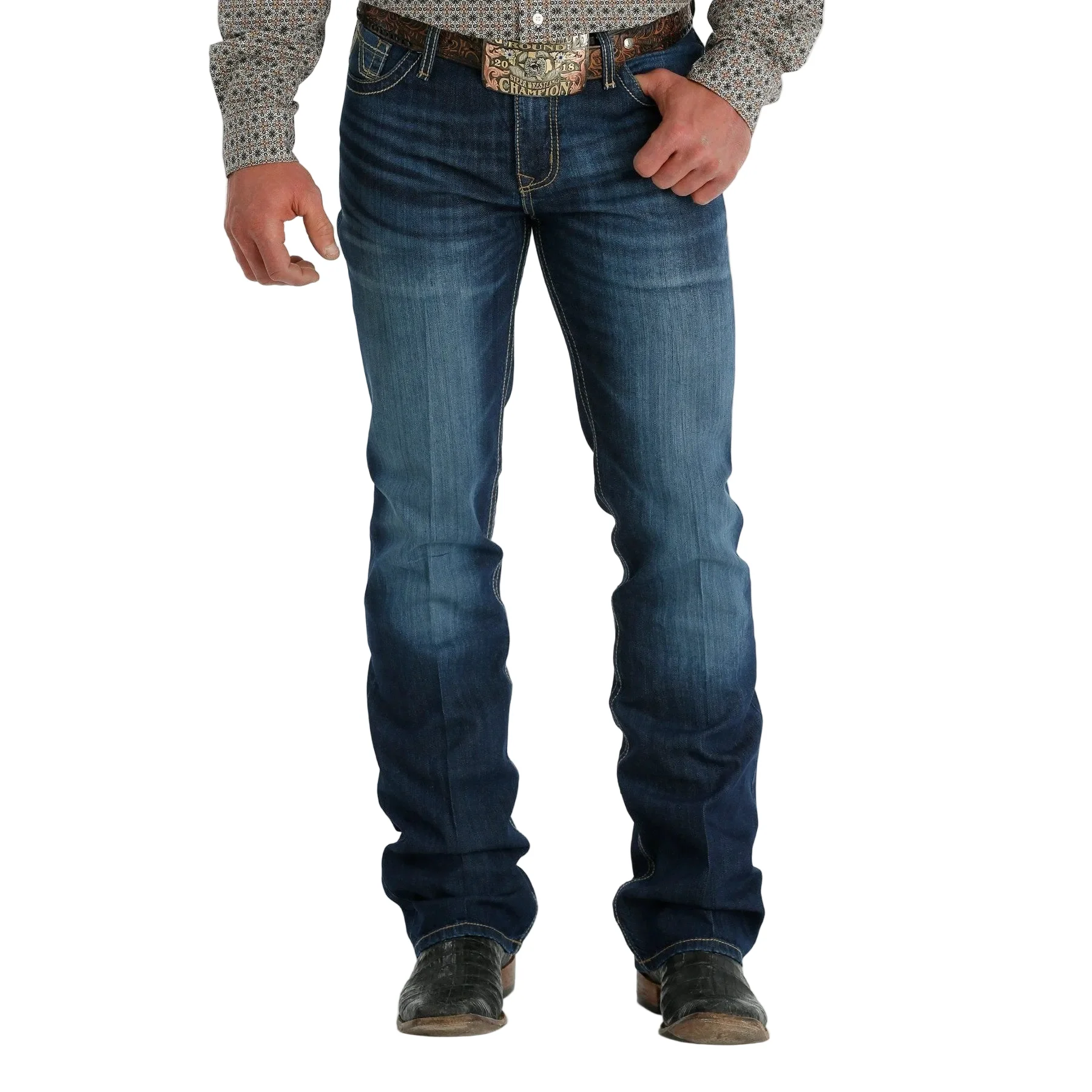 **Cinch Men's Ian Slim Straight Jeans - Rinse**FINAL SALE**