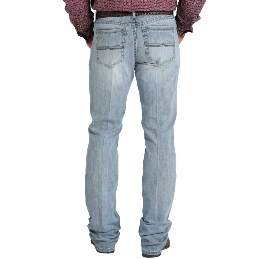 Cinch Men's Ian Slim Fit Jeans- Light Wash - Image 2