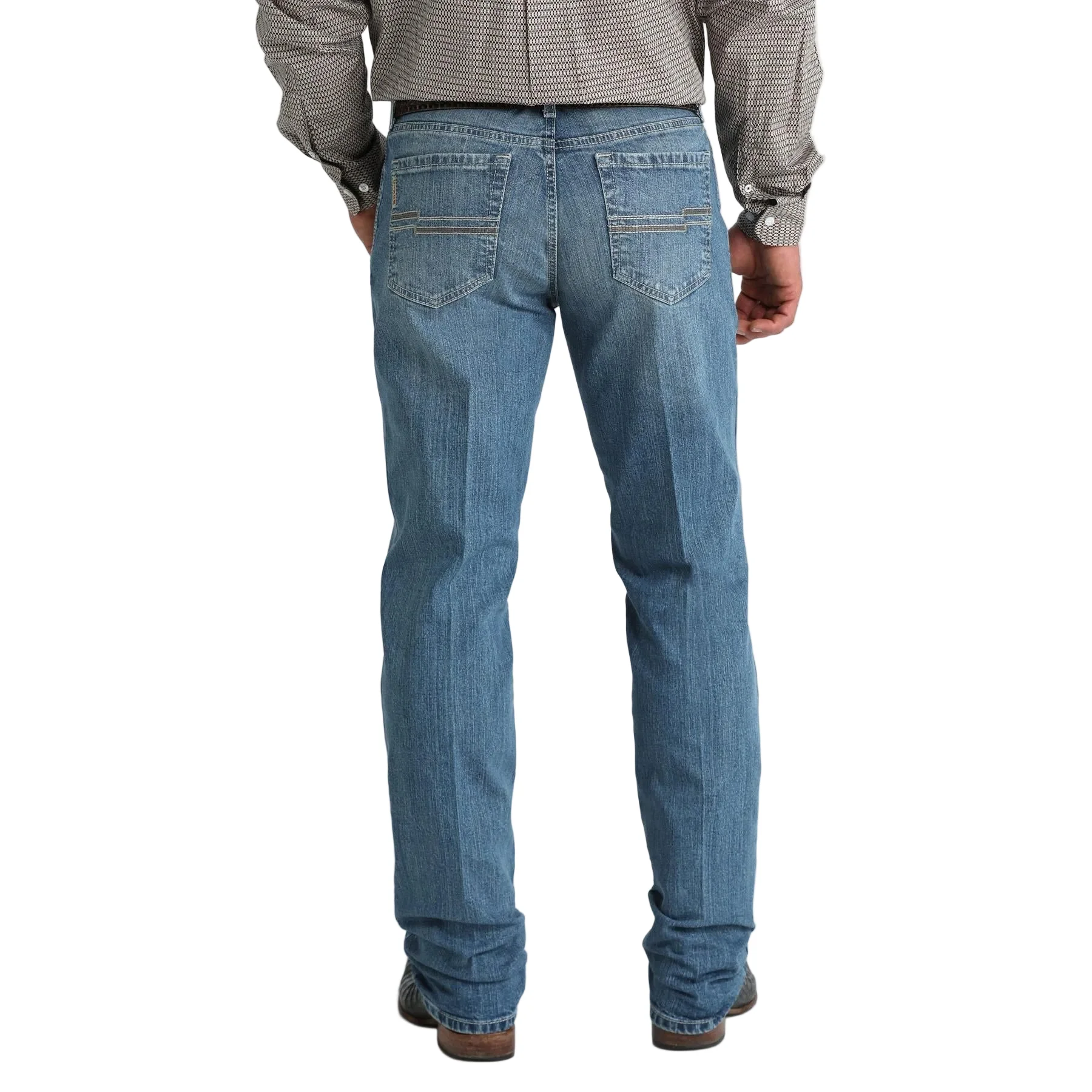 Cinch Men's Jesse Medium Stone Jeans - Indigo - Image 2