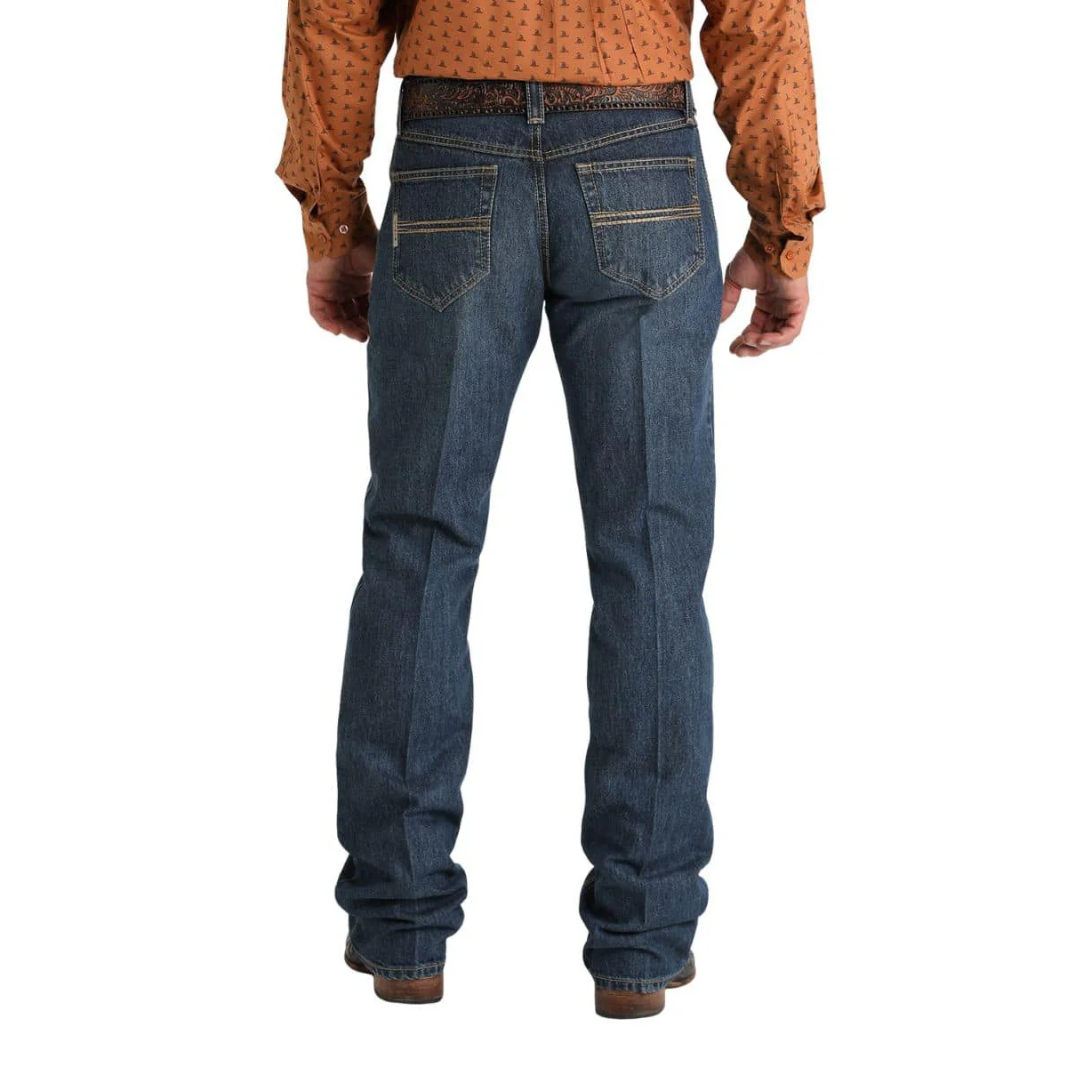 Cinch Men's Relaxed Fit Carter Jeans- Medium Wash - Image 2