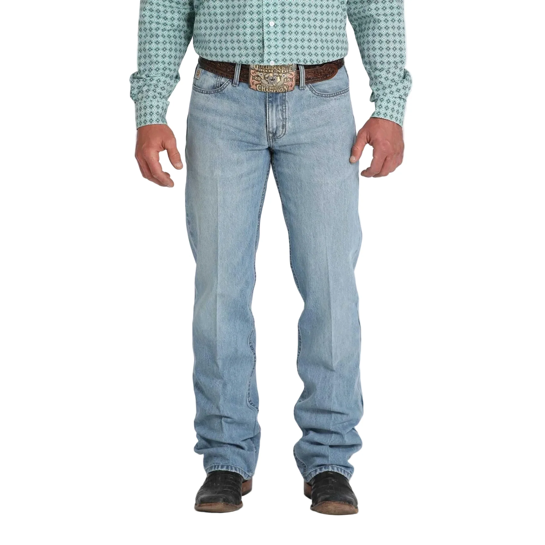 Cinch Men's Relaxed Fit Grant Jeans - Light Stone