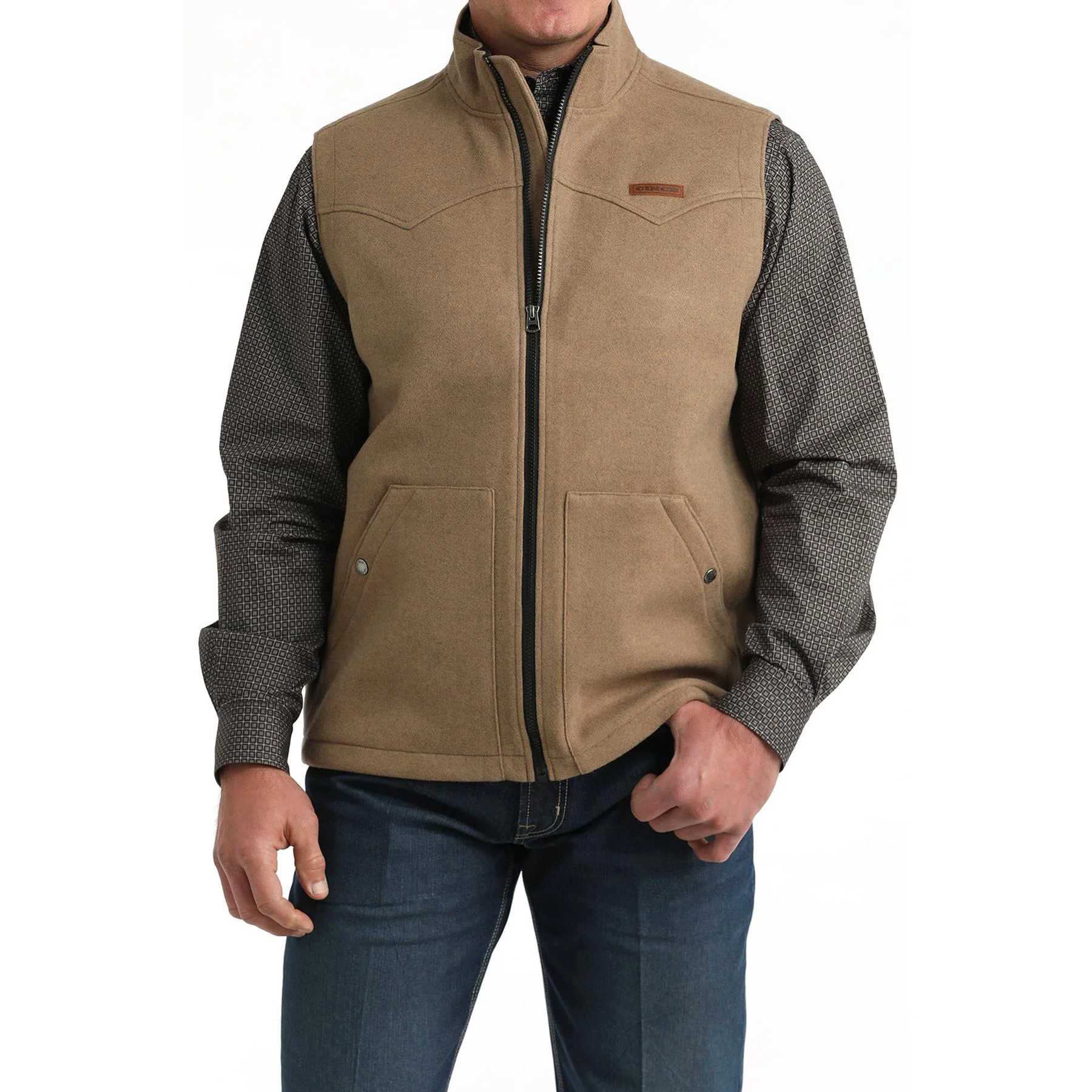 Cinch Men's Vest- Multiple Colours - Image 2