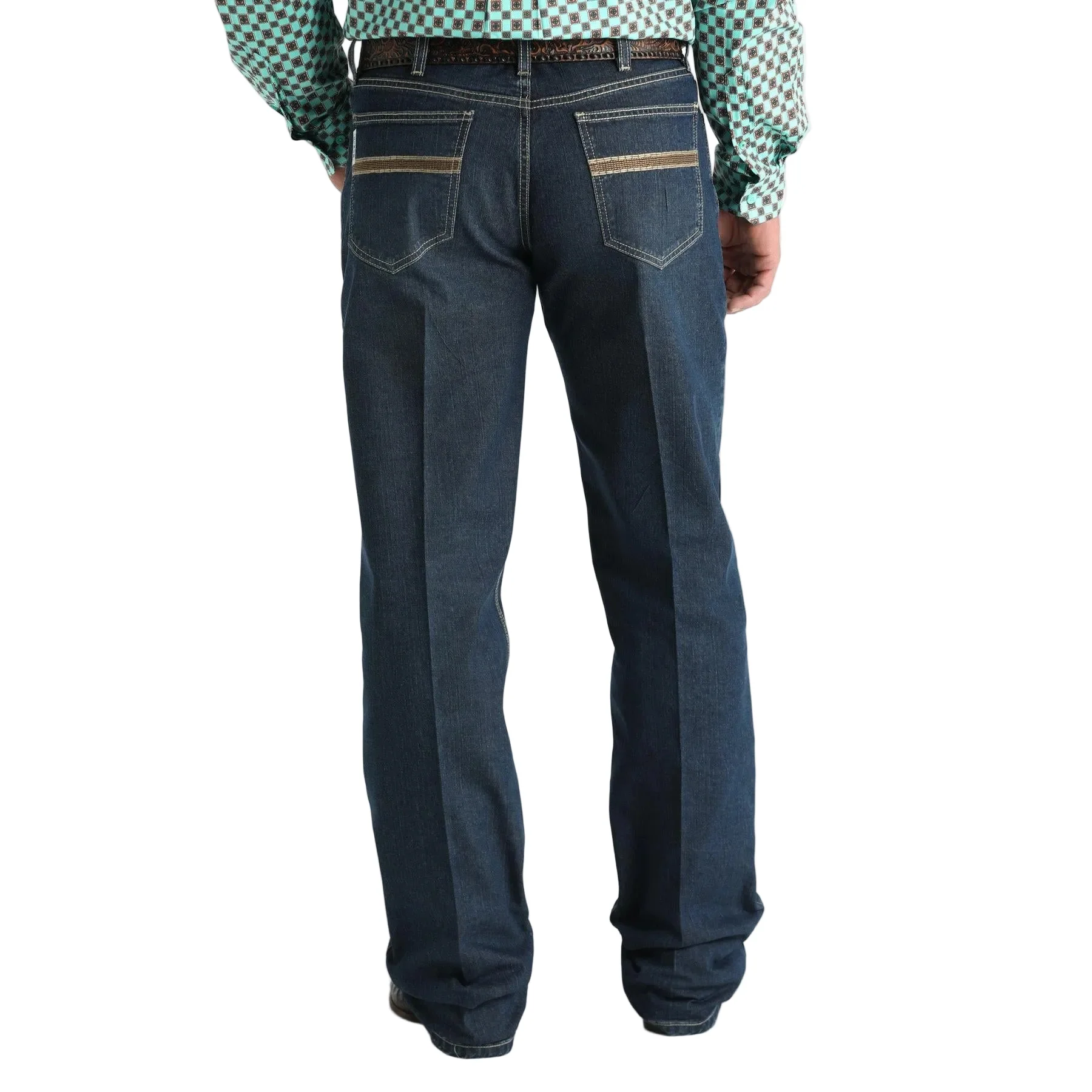 Cinch Men's White Label Dark Wash Jeans - Indigo - Image 2