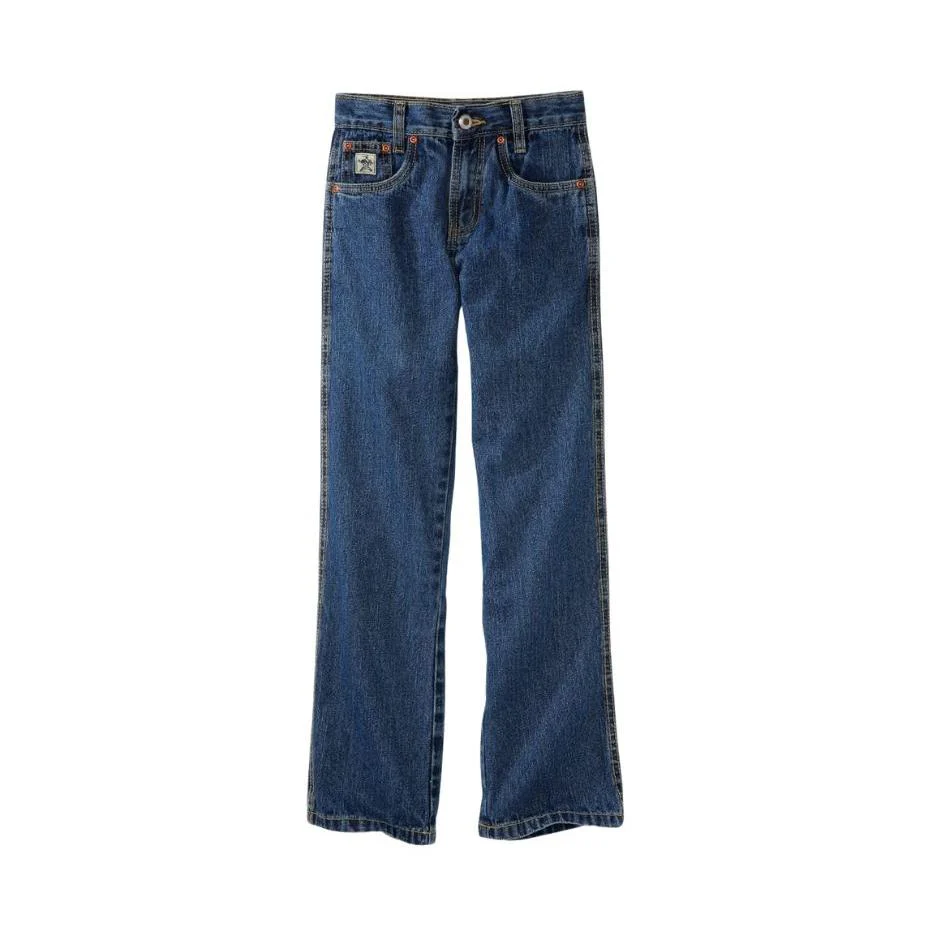 Cinch Original Slim Fit Boy's Jeans - Medium Stonewash - Image 2