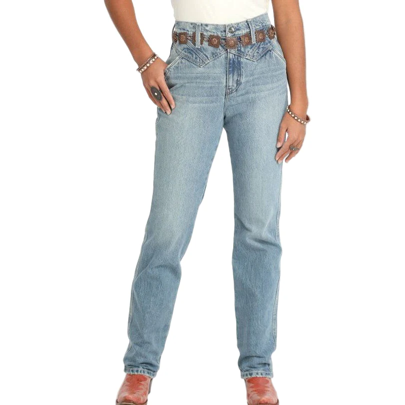 Cinch Women's Quinn Bareback Jeans - Light Stone