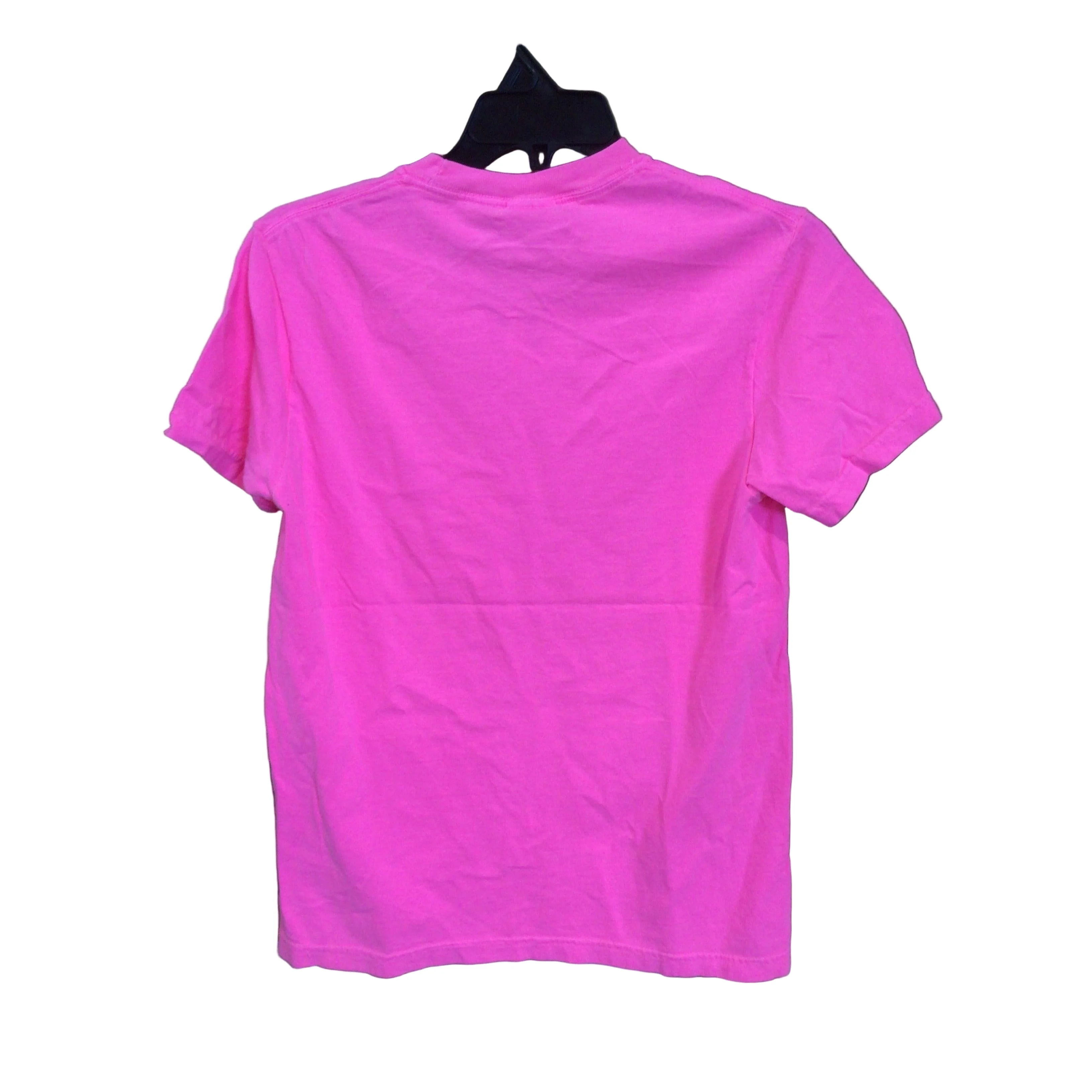 Comfort Colour Tee - Pink w/Boot Stitch - Image 2