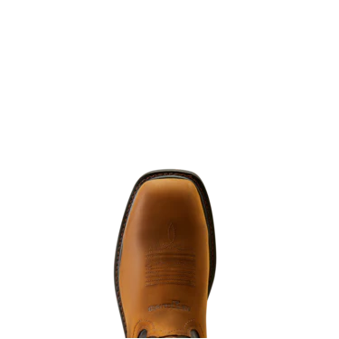 Ariat Men's WorkHog CSA Waterproof Composite Toe Work Boots - Dark Copper Brown - Image 5