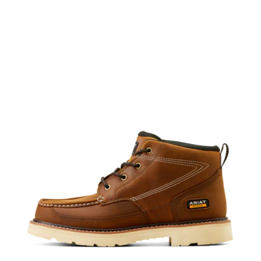 Ariat Men's Rebar Lift Chukka Work Boot - Distressed Brown - Image 3