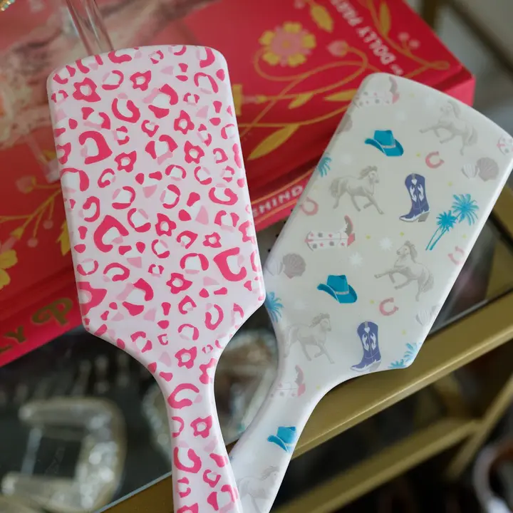 The Front Porch Label Hairbrush - Assorted Colours - Image 3