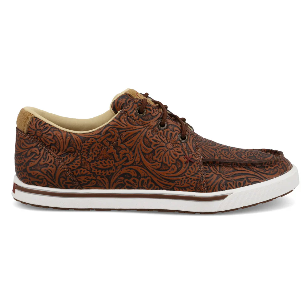 Twisted X Ladies Kicks - Tooled Brown - Image 2