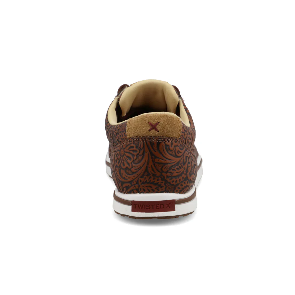 Twisted X Ladies Kicks - Tooled Brown - Image 3