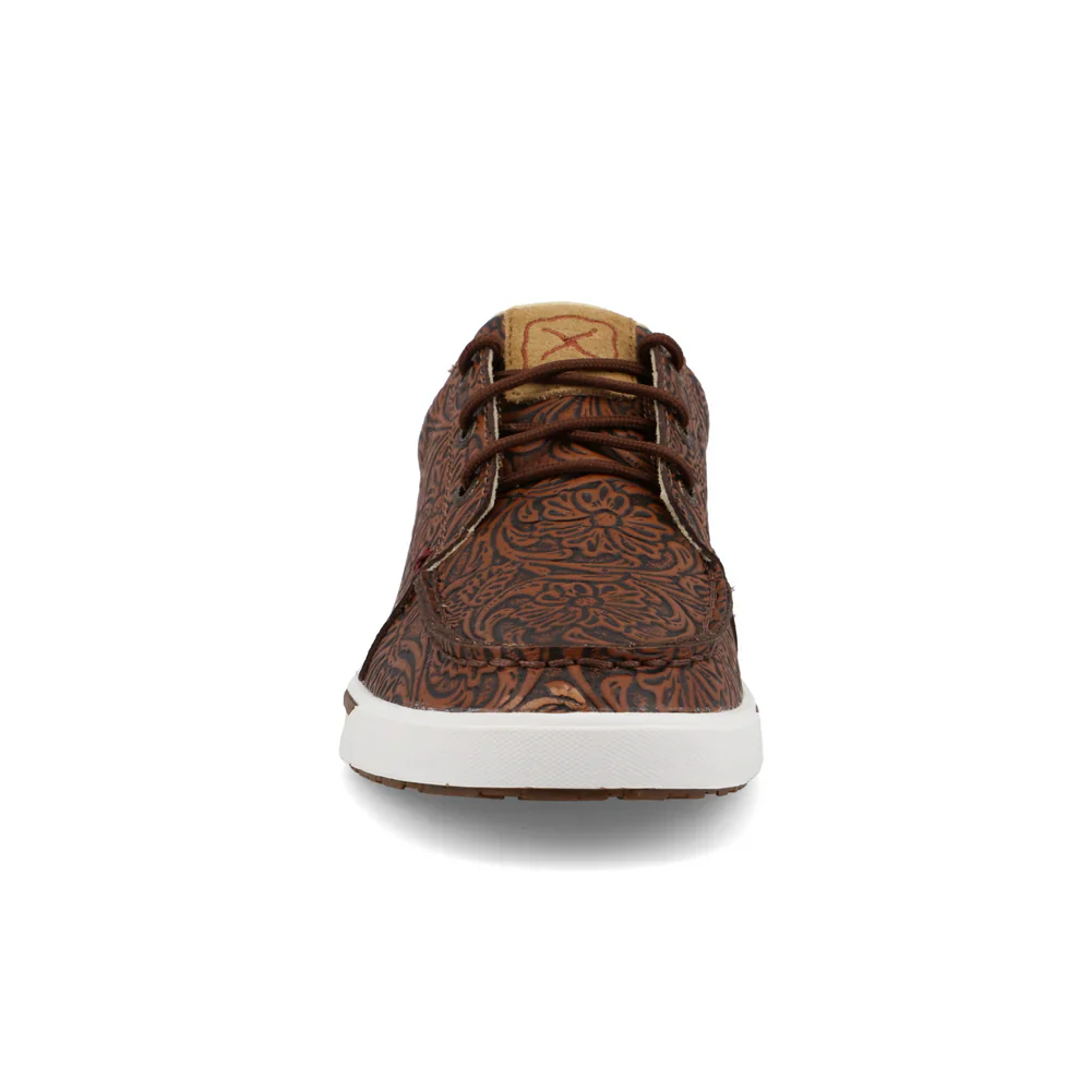 Twisted X Ladies Kicks - Tooled Brown - Image 4