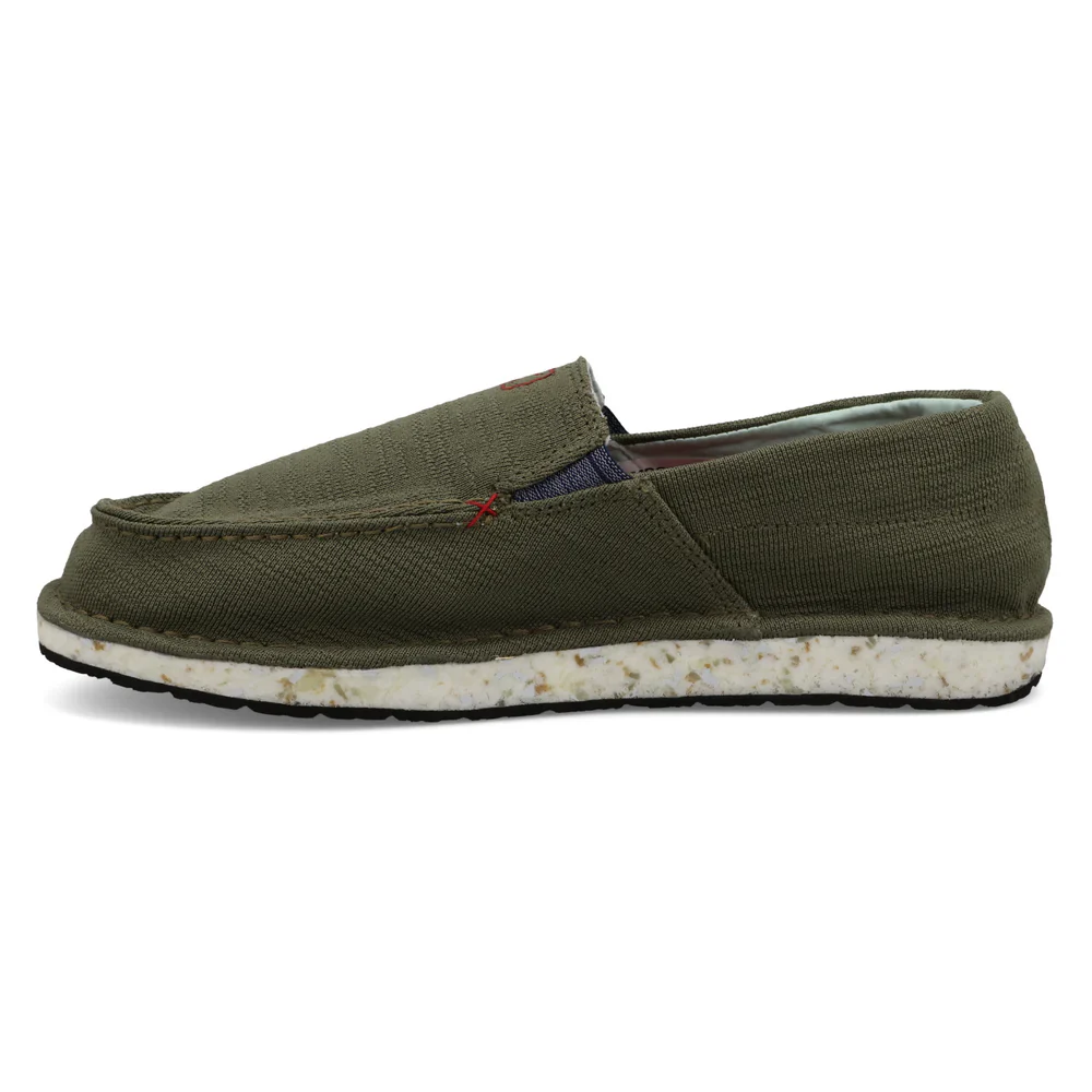 Twisted X Men's Circular Project Boat Shoe - Green - Image 2