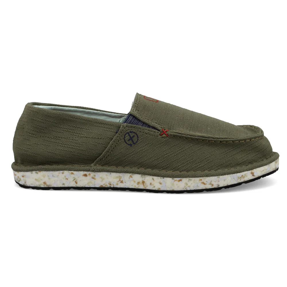 Twisted X Men's Circular Project Boat Shoe - Green - Image 4