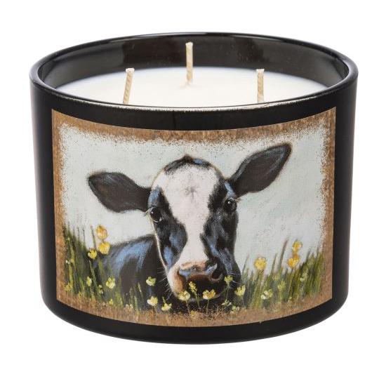 Cow in Pasture- Jar Candle