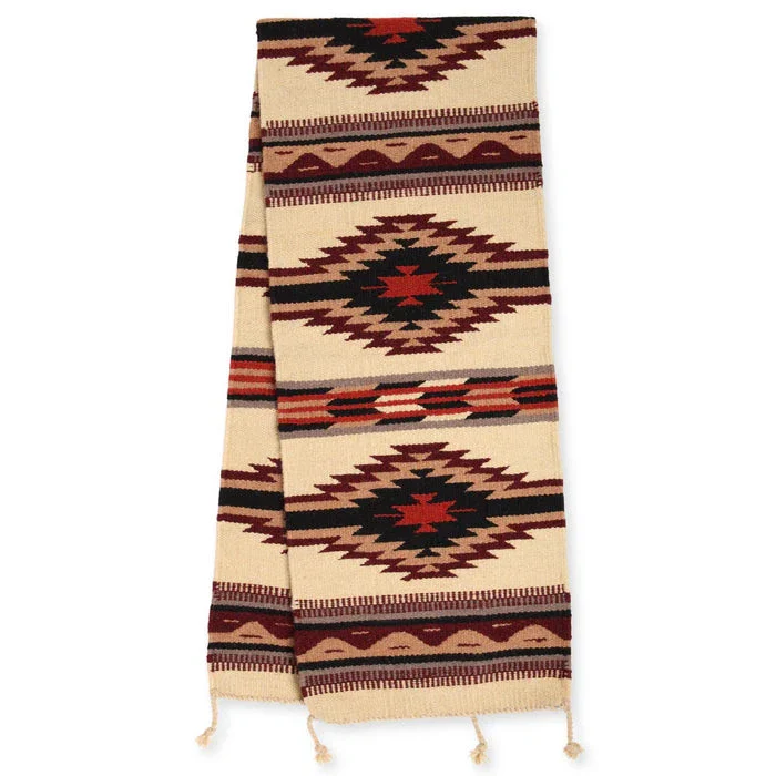 El Paso Blanket Company Maya Modern Wool Runner- Design R