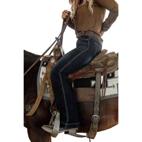 Cowgirl Couture JoJo Jeans - Dark Wash - Image 2