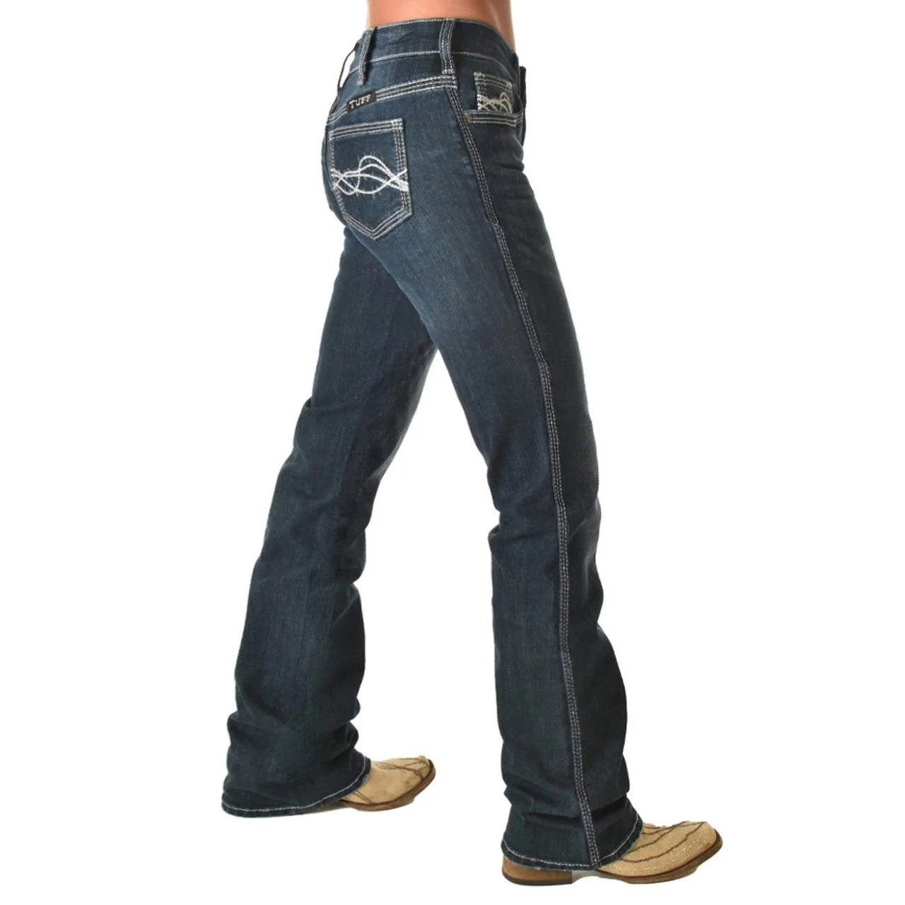Cowgirl Tuff Women's Another Level Jeans - Medium Wash - Image 2