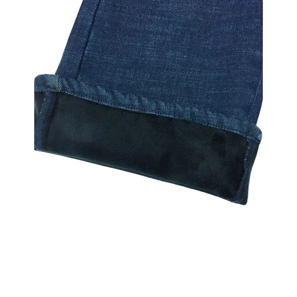 Cowgirl Tuff Women's Tuff Cowgirl Winter Jeans - Dark Wash - Image 5