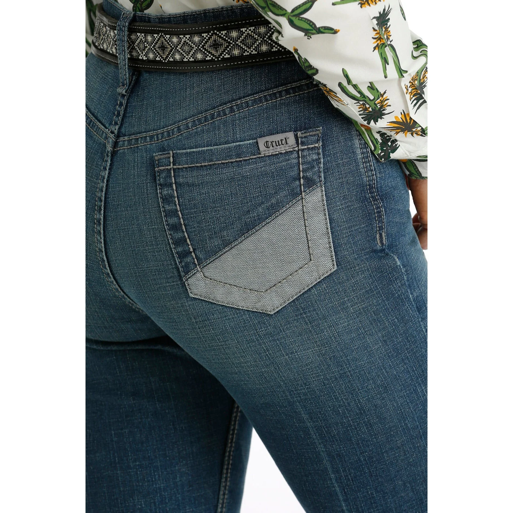 Cruel Girl Women's Skylar Dark Stone Jeans - Image 2