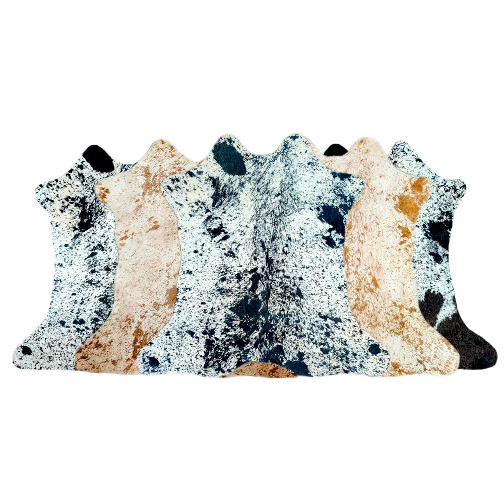 D2W Trading Mini Printed Salt & Pepper Cowhide