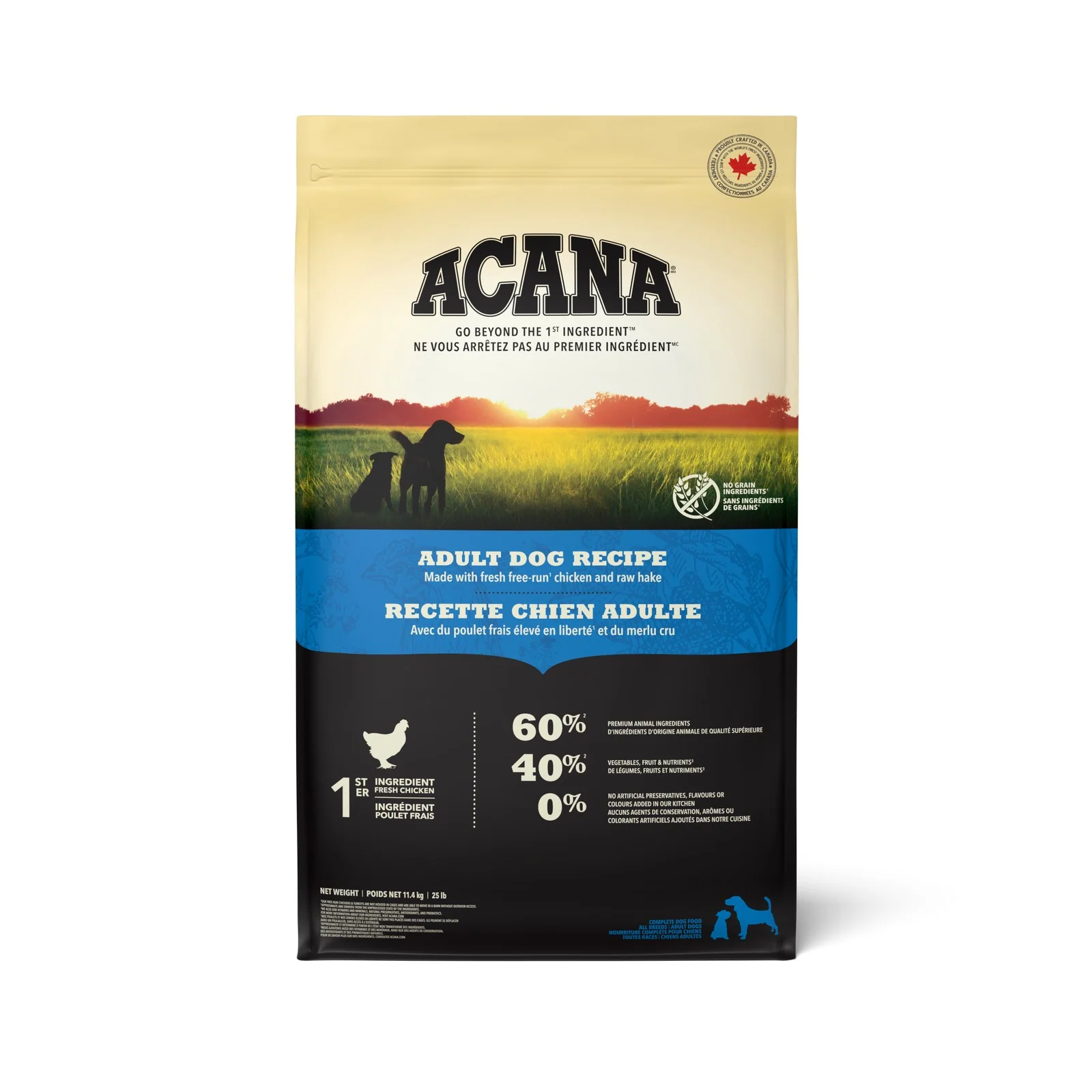 Acana Adult Recipe Dog Food - 2kg