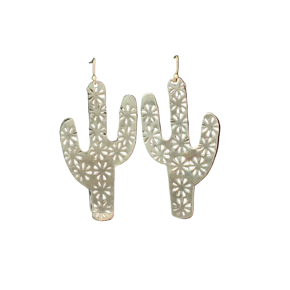 SS Floral Cactus Earring