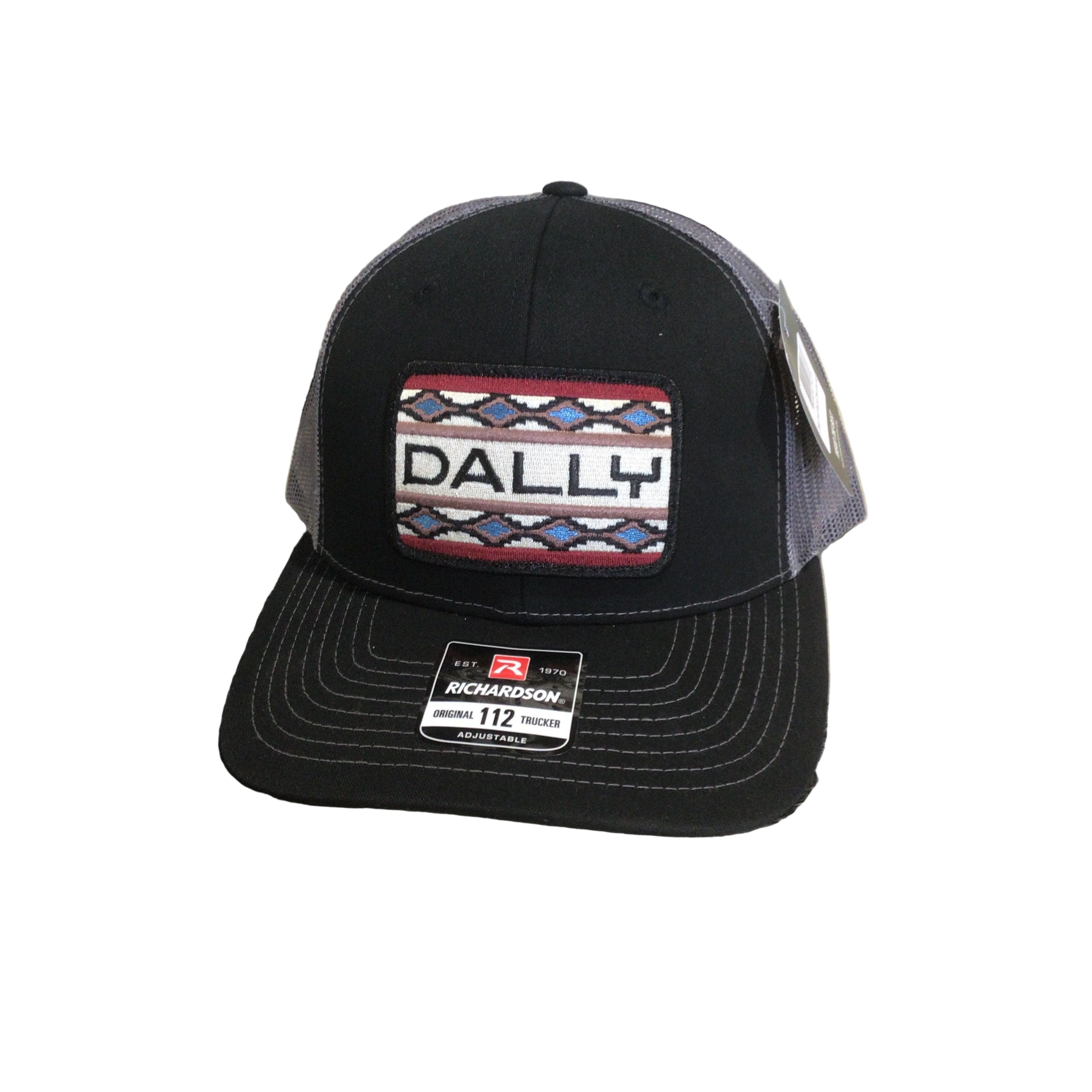 Dally Up Caps Dally Aztec Design  Embroidered Logo - Image 3