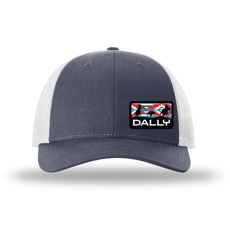 Dally Up Caps Dally Embroidered Ropin Patch with Logo-Multiple Colors - Image 3