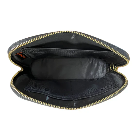 Deb Malcolm Silver Threads Convertible Crossbody Bag- Black - Image 5