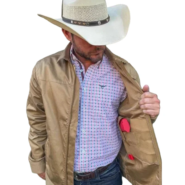 Drover Unisex Concealed Carry Jacket - Multiple Colors - Image 4