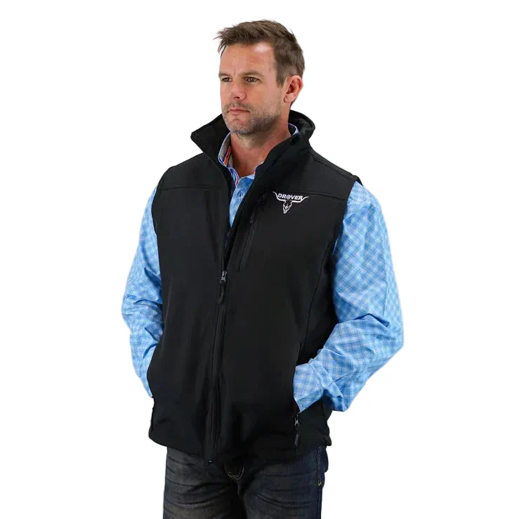 Drover Unisex Concealed Carry Holster Softshell Vest - Image 2