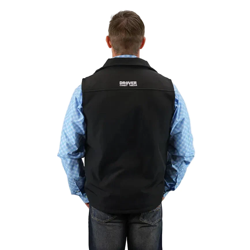Drover Unisex Concealed Carry Holster Softshell Vest - Image 3