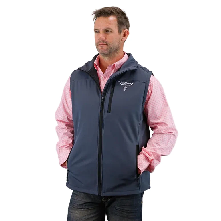 Drover Unisex Concealed Carry Holster Softshell Vest - Image 6