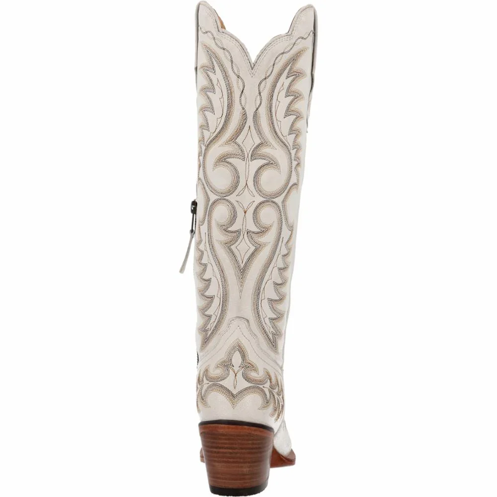 Durango Women's Crush 16" Western Fashion Boot-Ivory - Image 5