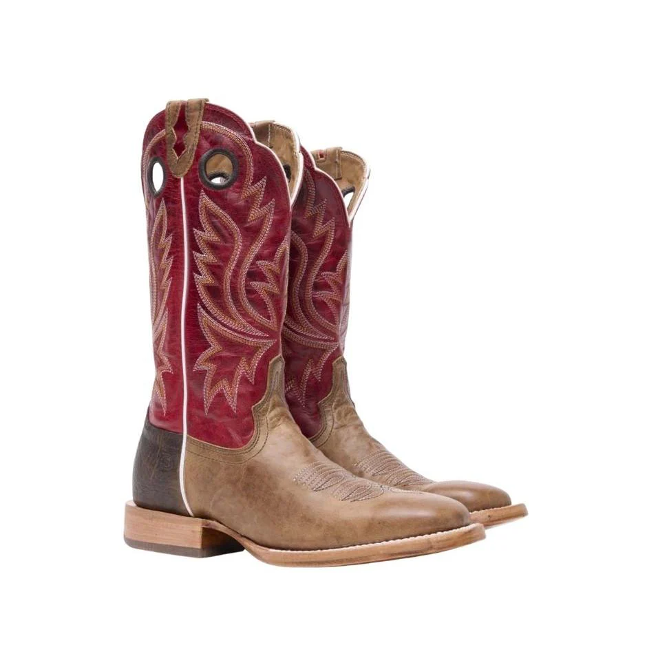 Durango Men's PRCA Collection Bison Western Boots - Sand Tobacco/Cayenne - Image 3