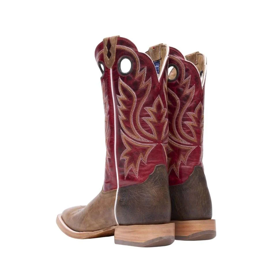 Durango Men's PRCA Collection Bison Western Boots - Sand Tobacco/Cayenne - Image 4