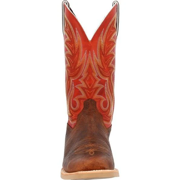 Durango Men's Rebel Pro Cutter Toe Western Boots - Cognac Crunch/Rusty Red - Image 3
