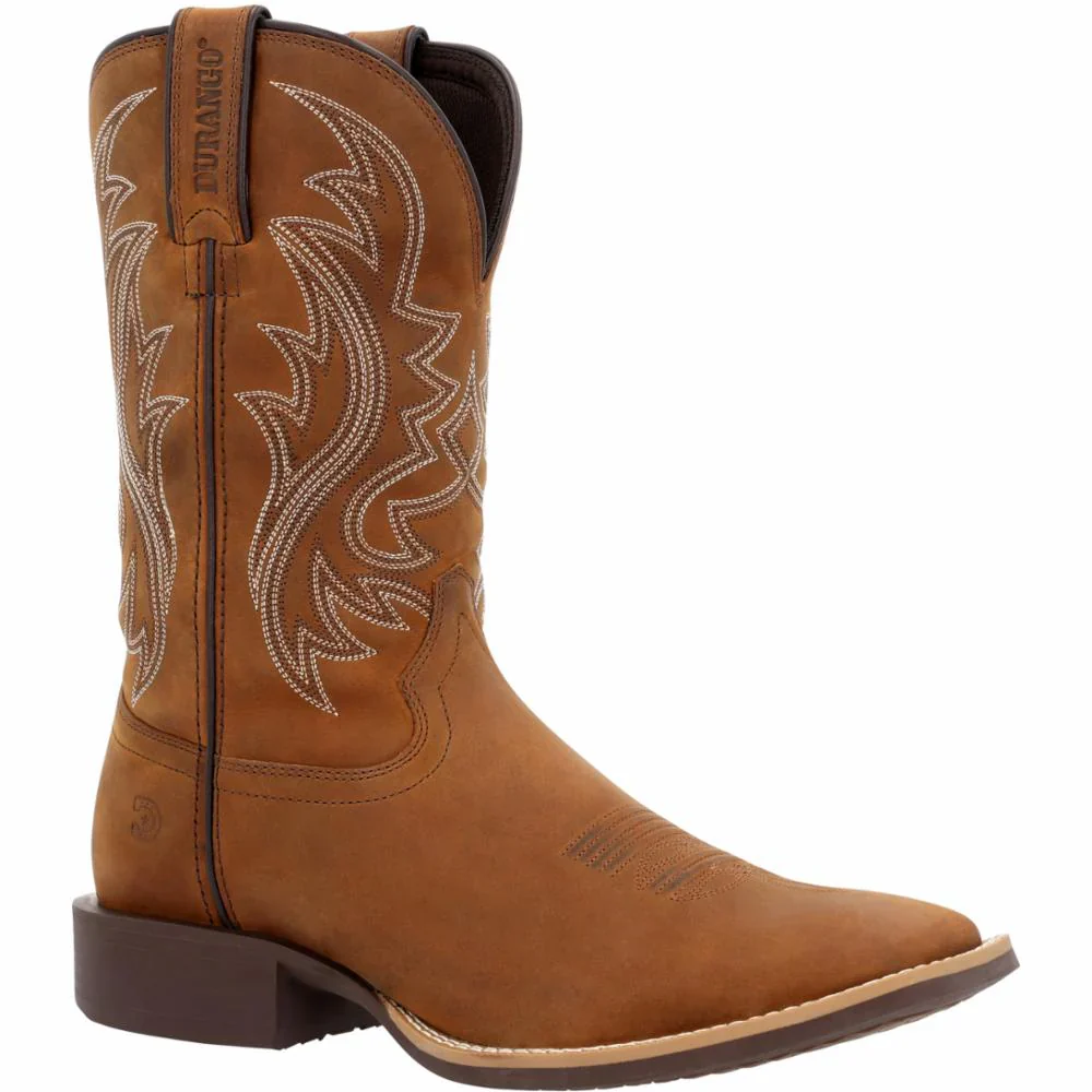 Durango Men's Shyloh 11" Western Boot - Saddle Brown - Image 2