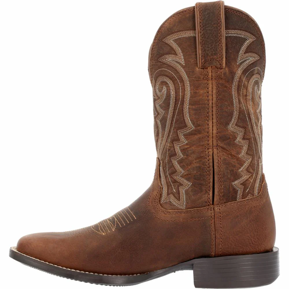 Durango Men's Westward 11" Western Boot - Prairie Brown - Image 4