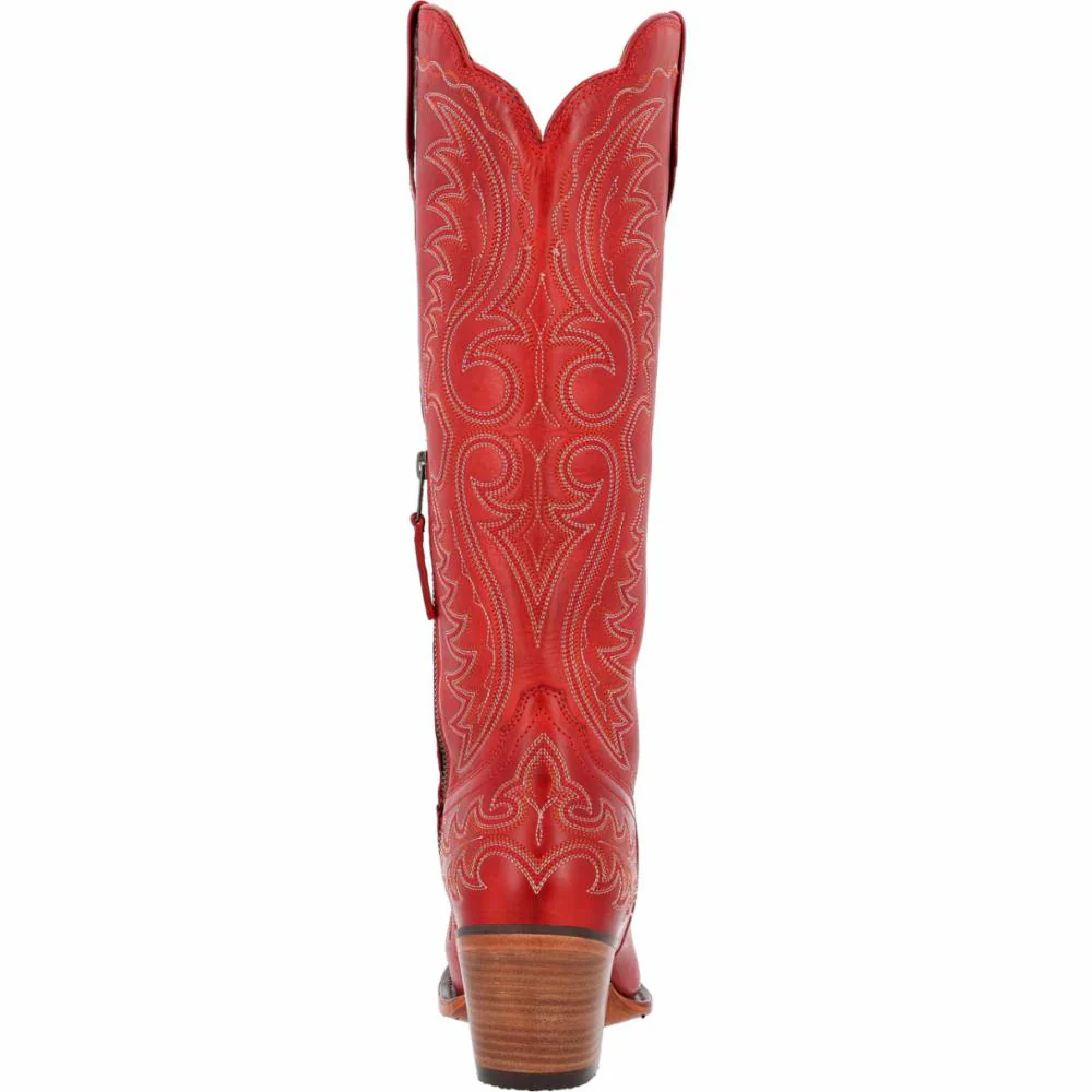 Durango Women's Crush 16" Western Fashion Boot - Crimson Red - Image 4