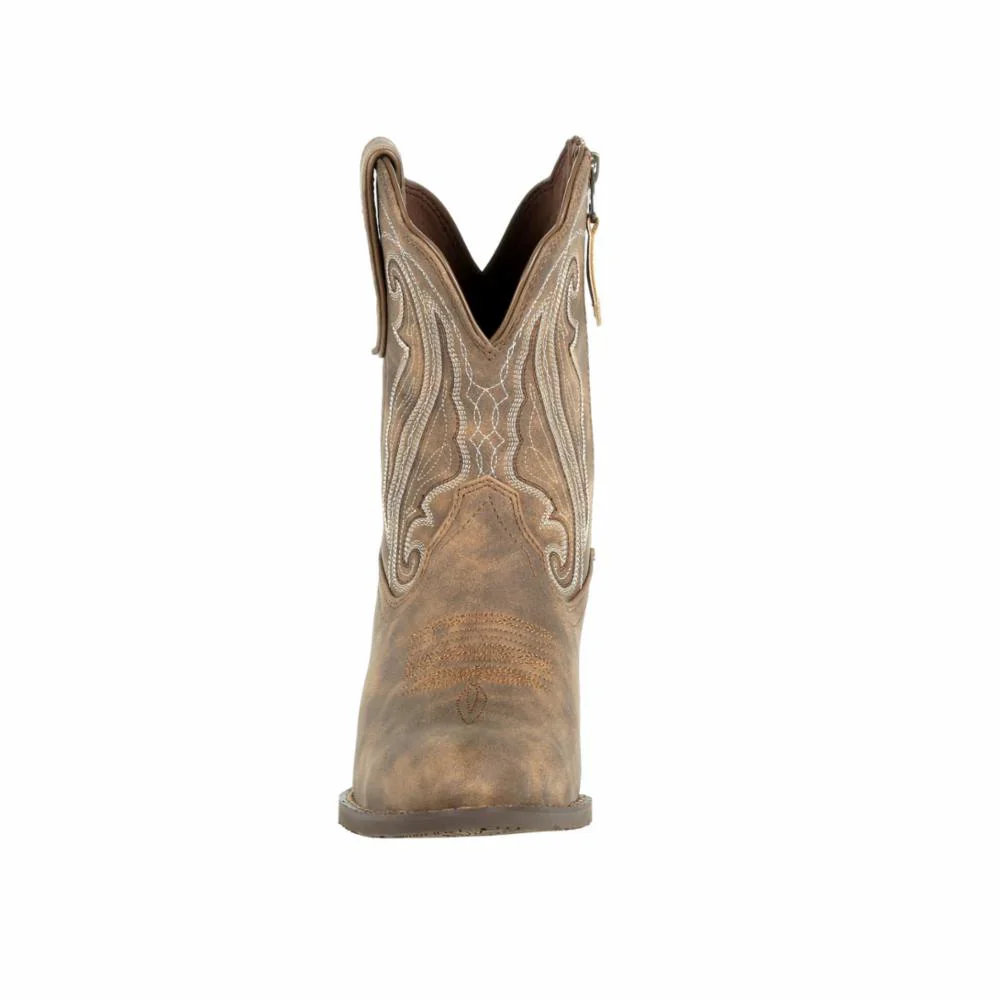 Durango Women's Crush 8" Shortie Western Boot - Driftwood - Image 2