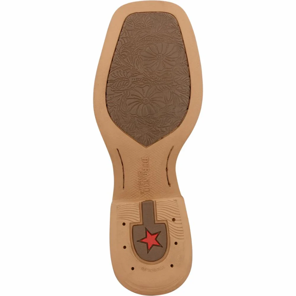 Durango Women's Shyloh 10" Western Boot-Honet Tan/Metallic Peach - Image 5