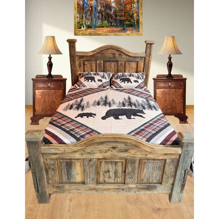 El Paso 3 Piece Premium Quilted Bedspread-Full/Queen
