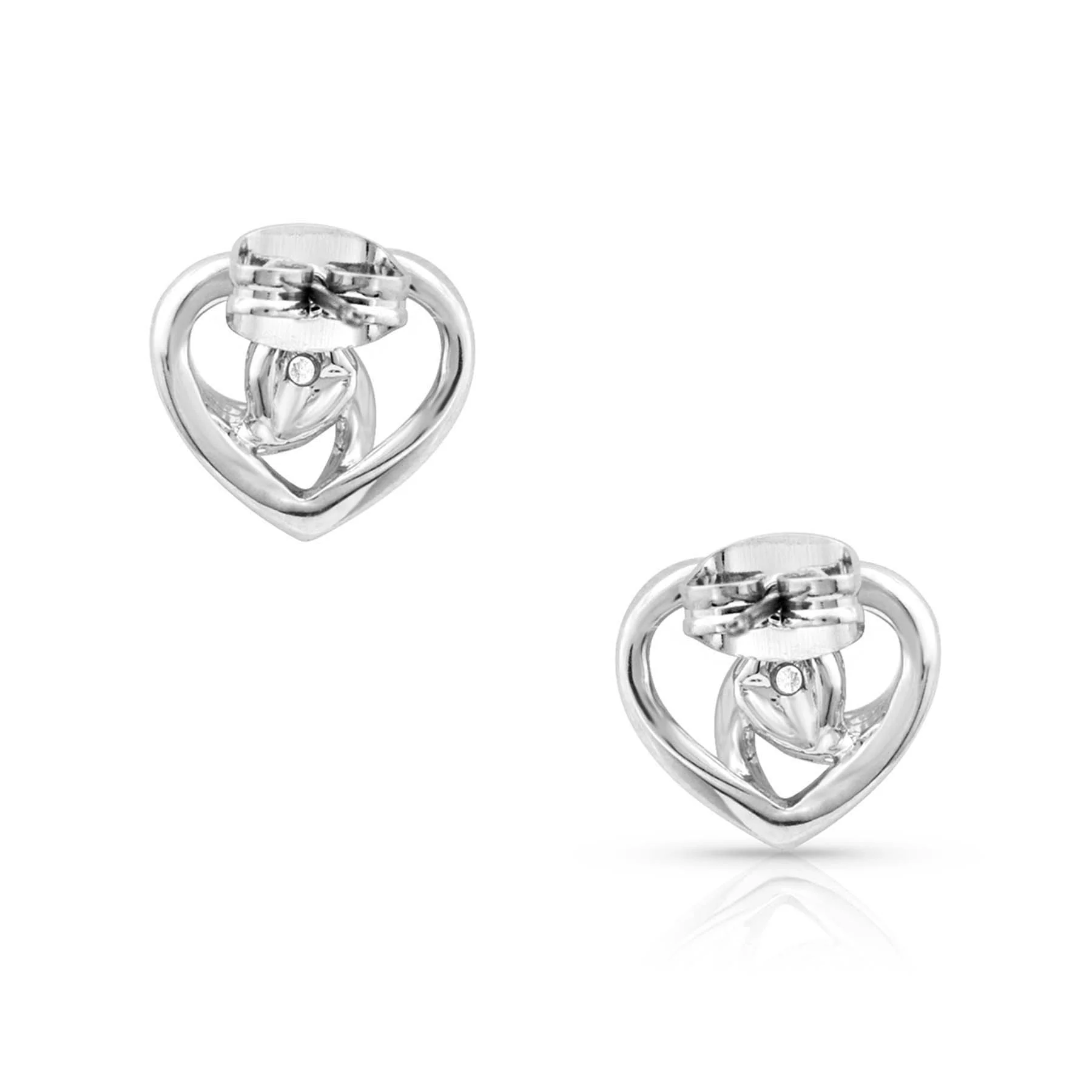 **Montana Silversmith Starlight Infinity Heart Earrings - Image 2