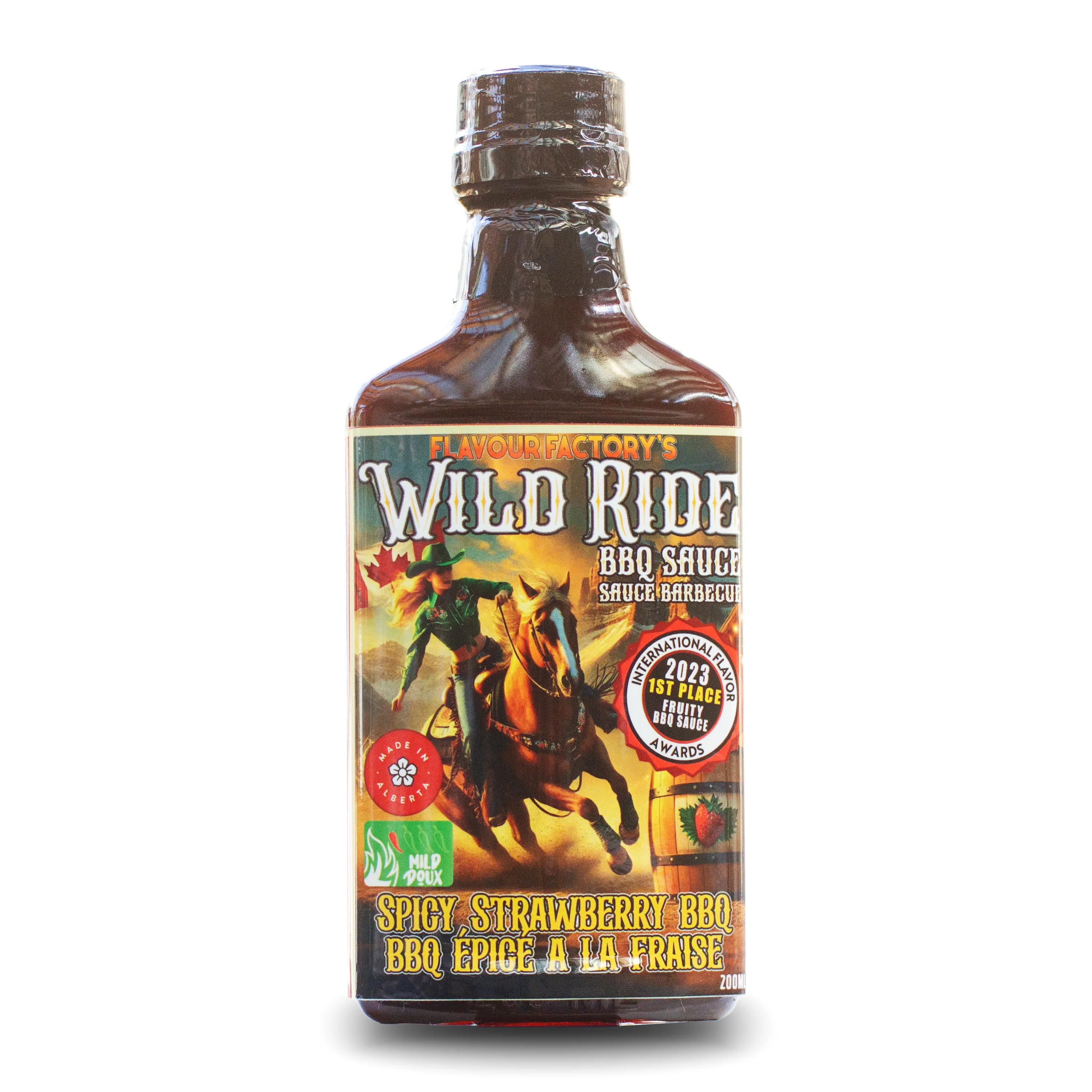 European Flavour Factory-Wild Ride Spicy Strawberry BBQ Sauce